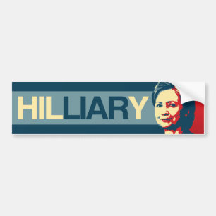 HILLIARY -アンチヒラリーのプロパガンダ- - バンパーステッカー