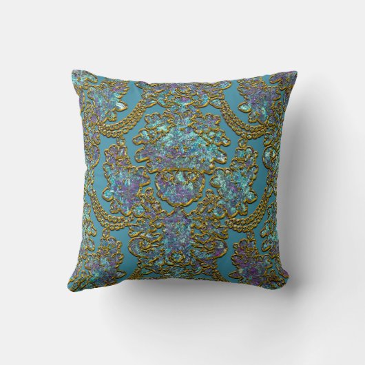 Hillmanshireのモノグラムのビクトリア時代の人の装飾用クッション クッション (裏面)