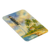 Hillsboro Inlet Lighthouse Flexible Photo Magnet マグネット (右側)