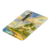 Hillsboro Inlet Lighthouse Flexible Photo Magnet マグネット (左側)
