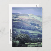 Hillside in Wales UKポストカード ポストカード (正面/裏面)