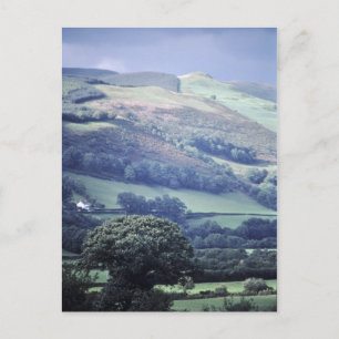 Hillside in Wales UKポストカード ポストカード