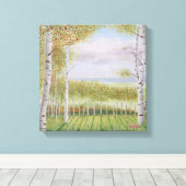 Hillside Special Spot キャンバスプリント (インサイチュ (ウッドフロア))