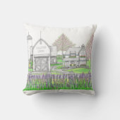 Hilltop Farm Pillow クッション (正面)