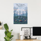 Hilly Fields London Park Travel Poster ポスター (ホームオフィス)