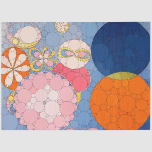 Hilma af Klintの後で10番目に大きい、第2位 薄葉紙 (正面)