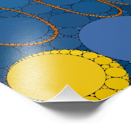 Hilma af Klintの後の10番目に大きい、第1点 フォトプリント (角)