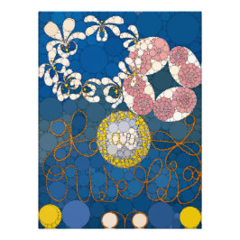 Hilma af Klintの後の10番目に大きい、第1点 フォトプリント