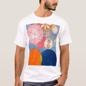 Hilma af Klintの後の10番目に大きい、第2ドット Tシャツ (正面)