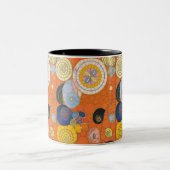 Hilma af Klintの後の10番目に大きい、第4点 ツートーンマグカップ (中央)