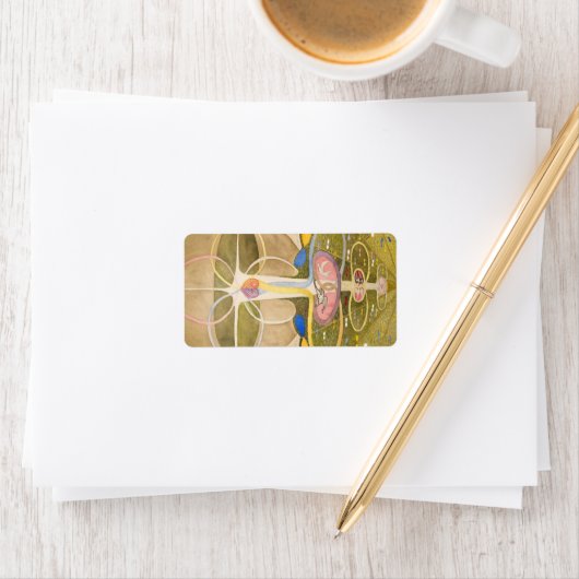 Hilma af Klintの知識の木 ラベル (インサイチュ)