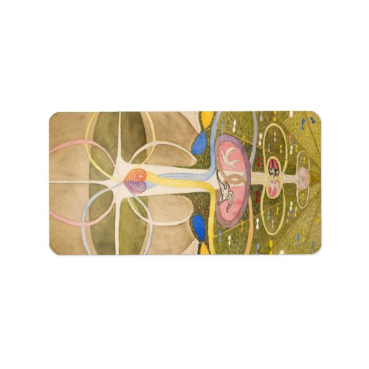 Hilma af Klintの知識の木 ラベル (正面)