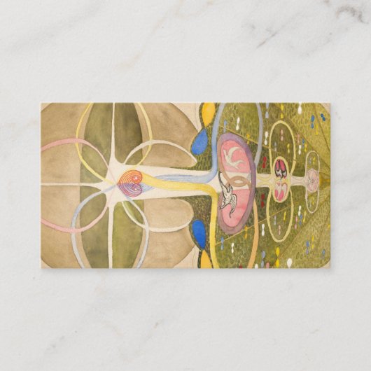 Hilma af Klintの知識の木 名刺 (正面)