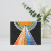 Hilma Af Klintの祭壇の背後の飾りNo1 ポストカード (スタンド正面)