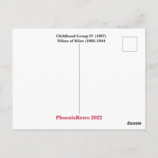 Hilma af Klintはがき ポストカード (裏面)