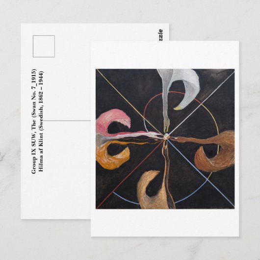 Hilma af Klintはがき ポストカード (正面/裏面)