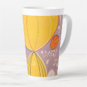 Hilma af Klint カフェラテマグ (右アングル)