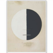 Hilma Af Klint、仏の視点、抽象芸術・アート シール (正面)
