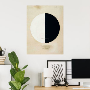 Hilma Af Klint、仏の視点、抽象芸術・アート ポスター