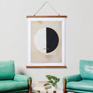 Hilma Af Klint、仏の視点、抽象芸術・アート 吊り下げ型タペストリー