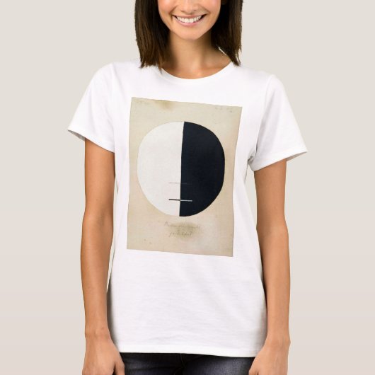 Hilma Af Klint、仏の視点、抽象芸術・アート Tシャツ (正面)