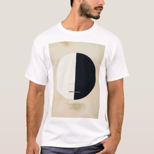 Hilma Af Klint、仏の視点、抽象芸術・アート Tシャツ (正面)