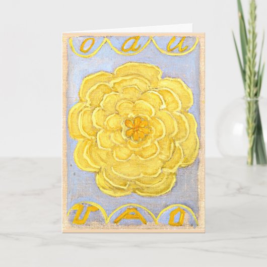 Hilma af Klint – 原始的なカオス, No. 24 カード (正面)