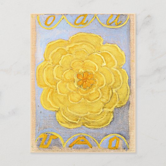 Hilma af Klint – 原始的なカオス， No. 24 シーズンポストカード (正面)