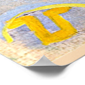 Hilma af Klint – 原始的なカオス， No. 24 ポスター (角)