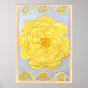 Hilma af Klint – 原始的なカオス, No. 24 ポスター