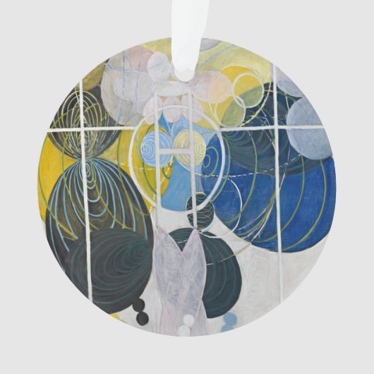 Hilma af Klint – 大きな姿絵画 オーナメント (正面)
