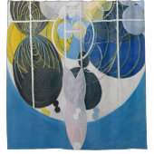 Hilma af Klint – 大きな姿絵画 シャワーカーテン (正面)