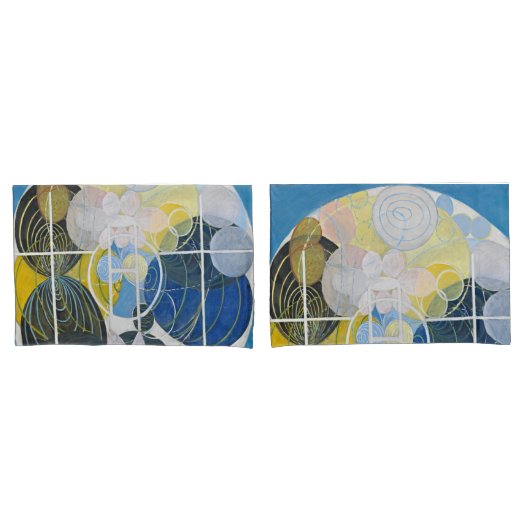 Hilma af Klint – 大きな姿絵画 枕カバー (フロントセット)