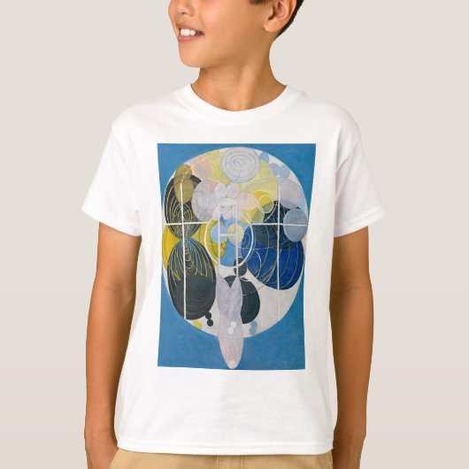 Hilma af Klint – 大きな姿絵画 Tシャツ (正面)