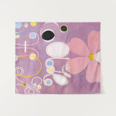 Hilma af Klint – 最大10位5 タペストリー (正面(横))
