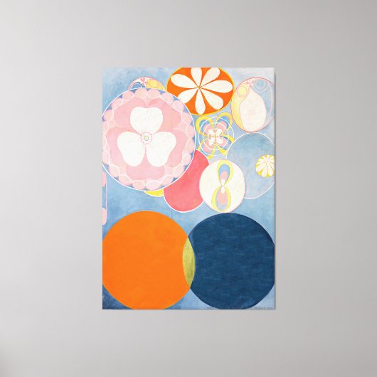 Hilma af Klint – 最大10個、第2位、小児期 キャンバスプリント (正面)