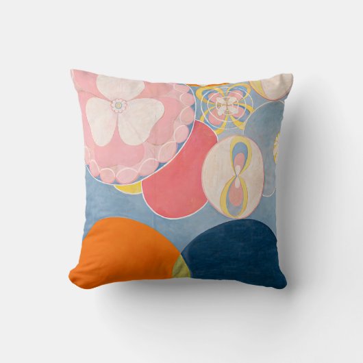 Hilma af Klint – 最大10個、第2位、小児期 クッション (正面)
