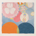 Hilma af Klint – 最大10個、第2位、小児期 スカーフ<br><div class="desc">日付： 1922 |スタイル:抽象芸術 | Hilma af Klint - The Ten Largest,  No. 2,  Children.</div>