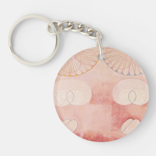 Hilma af Klint – 最大10個、9個 キーホルダー (正面)