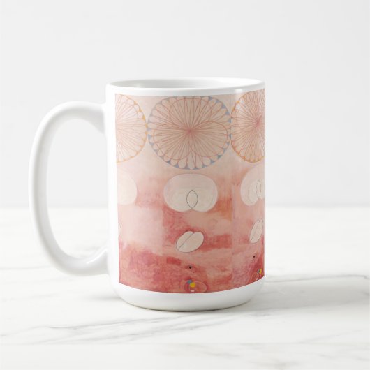 Hilma af Klint – 最大10個、9個 コーヒーマグカップ (左)