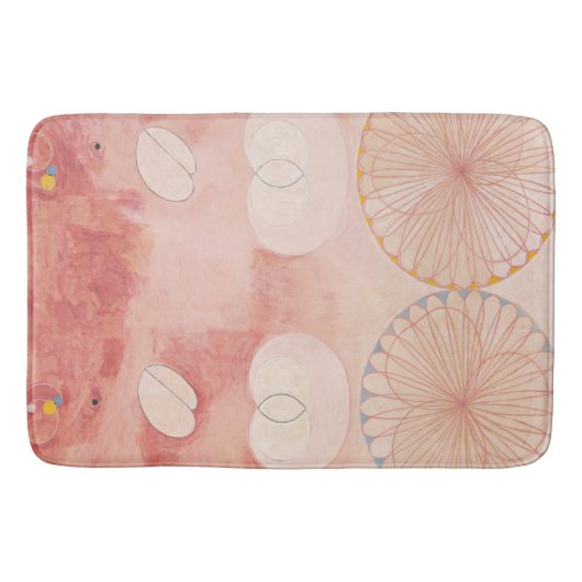 Hilma af Klint – 最大10個、9個 バスマット (正面)