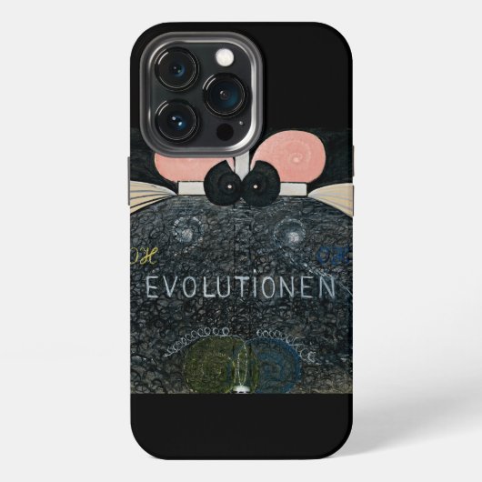 Hilma af Klint – 進化， 7 iPhoneケース (裏面)