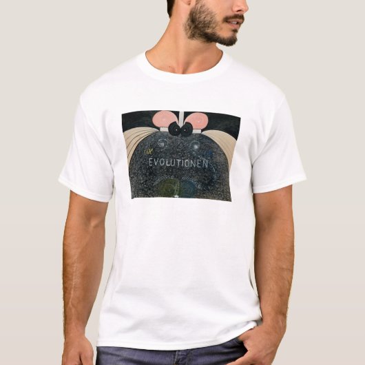 Hilma af Klint – 進化， 7 Tシャツ (正面)