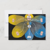 Hilma af Klint – 進化， 9 カード (裏面)