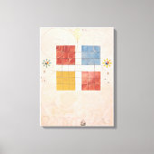 Hilma Af Klint、10番目に大きいNo10、抽象芸術・アート キャンバスプリント (正面)