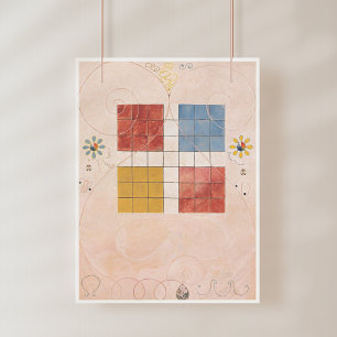 Hilma Af Klint、10番目に大きいNo10、抽象芸術・アート フォトプリント