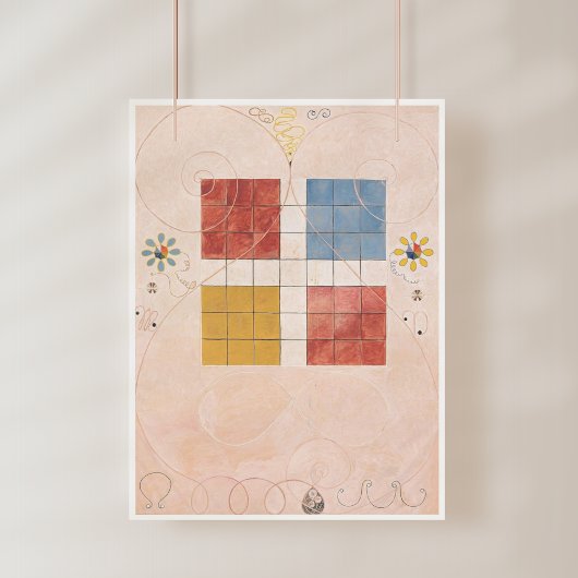 Hilma Af Klint、10番目に大きいNo10、抽象芸術・アート ポスター