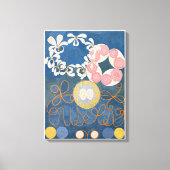 Hilma Af Klint、10番目に大きいNo1、抽象芸術・アート キャンバスプリント (正面)