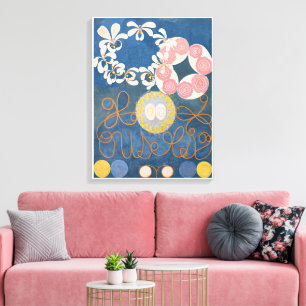 Hilma Af Klint、10番目に大きいNo1、抽象芸術・アート キャンバスプリント