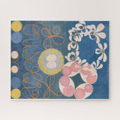 Hilma Af Klint、10番目に大きいNo1、抽象芸術・アート ジグソーパズル (横)